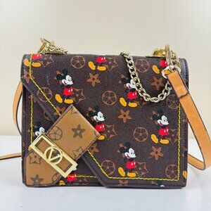 Like New Disney Mickey Mouse Fashion Crossbody Bag